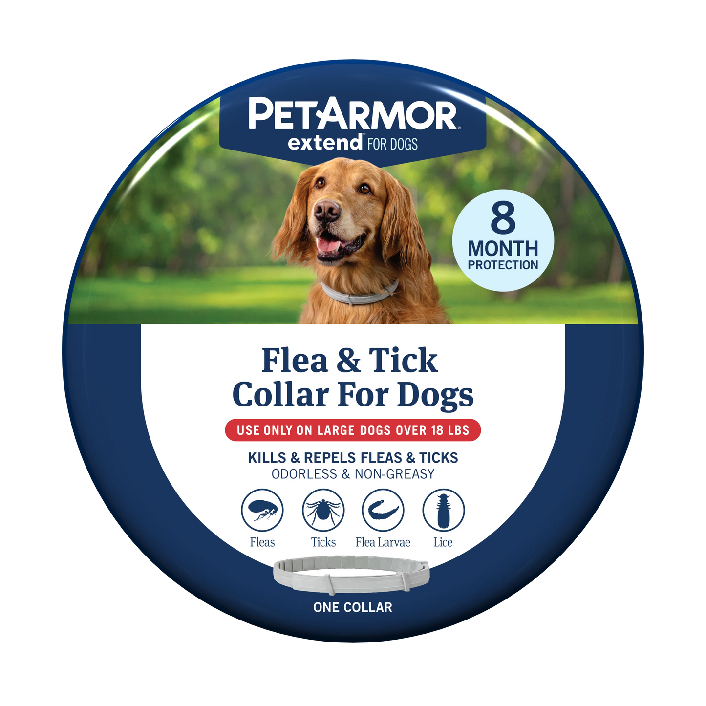PetArmor® Extend™ Flea & Tick Collar Protection for 8 Months