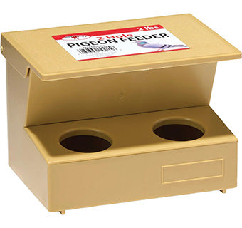 Pigeon Floor Feeder 2 Hole