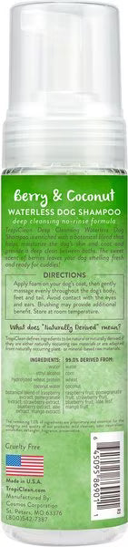 Tropiclean - Waterless Dog Shampoo