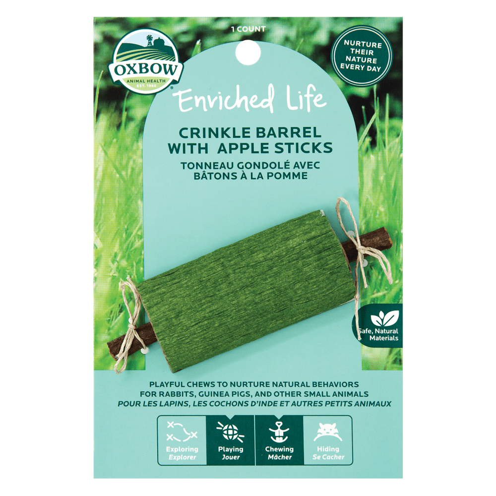 Oxbow Crinkle Barrel with Apple Sticks