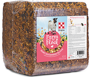 Farm To Flock® Goat Goodness Block