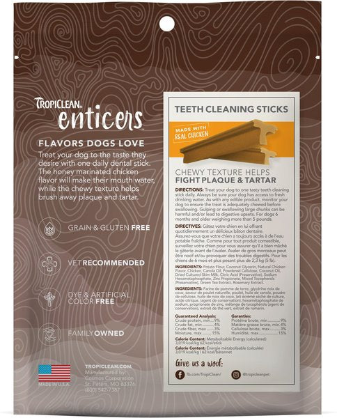 TropiClean - Teeth Cleaning Sticks