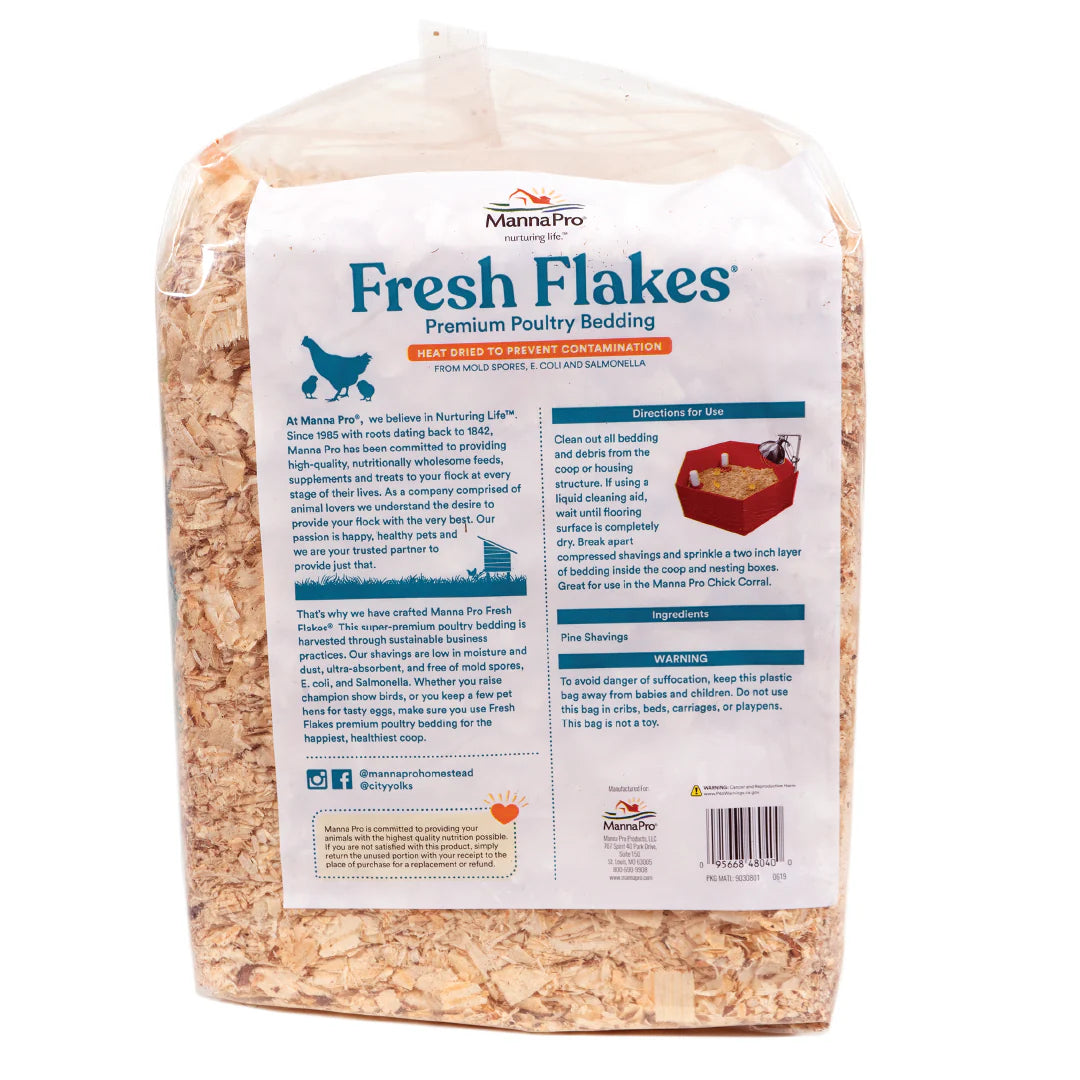 Manna Pro Fresh Flakes Premium Poultry Bedding
