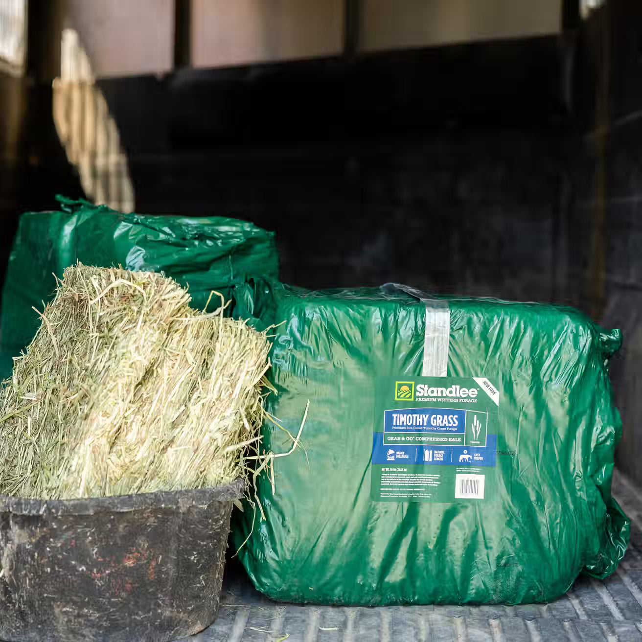 Timothy Grass Grab & Go Compressed Bale - Standlee
