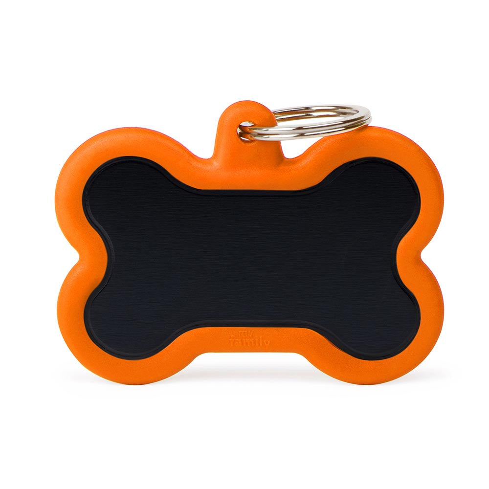 XL BLACK BONE ALU ORANGE RUBBER
