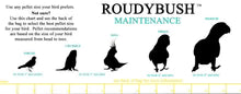 Roudybush California Blend Small Pellet Bird Food