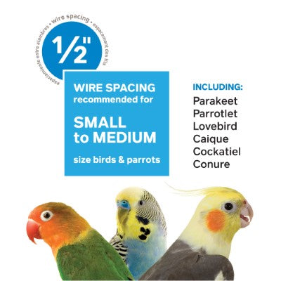 Prevue Keet/Tiel Cascade Roof Cage
