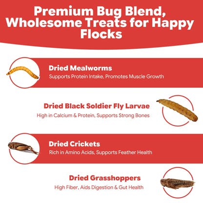 LuckyQWorms - The Ultimate Bug Blend
