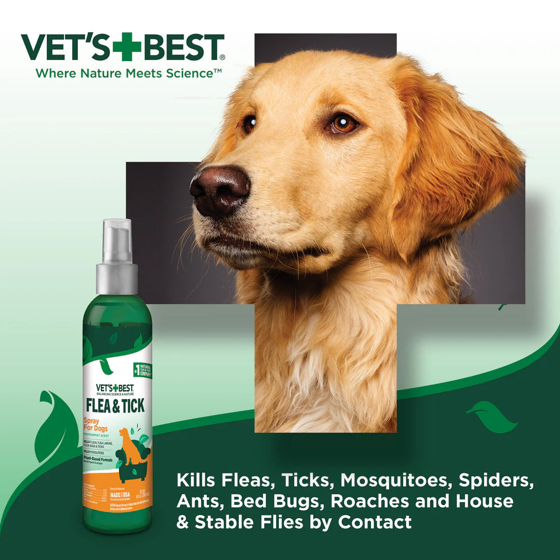 Vet's Best Flea & Tick Spray for Dogs
