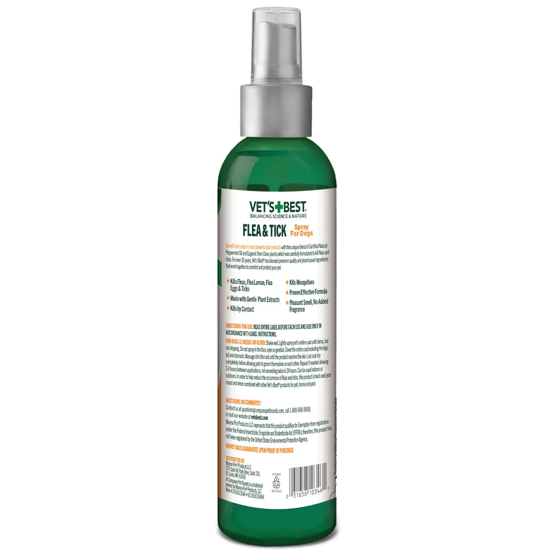 Vet's Best Flea & Tick Spray for Dogs