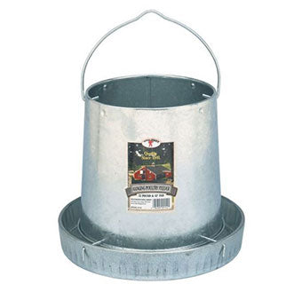 Galvanized Hanging Poultry Feeder