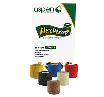 FlexWrap® E-Z Tear® Cohesive Bandage - Assorted Colors