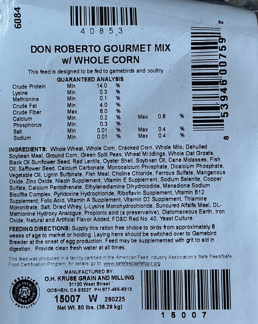 Don Roberto Gourmet - Whole Corn