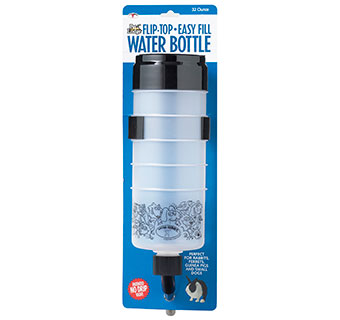 Pet Lodge Flip-Top Easy Fill Water Bottle