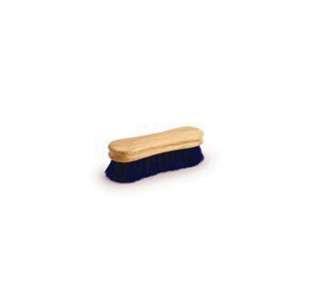 Legends™ Peanut-Shaped Face Brush Hardwood Horse Hair Blue