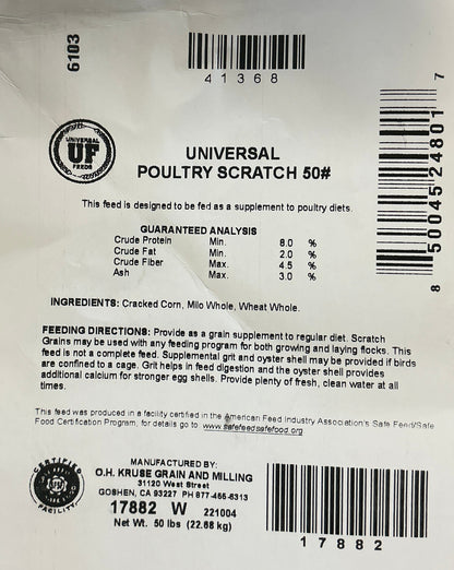 Universal Poultry Scratch