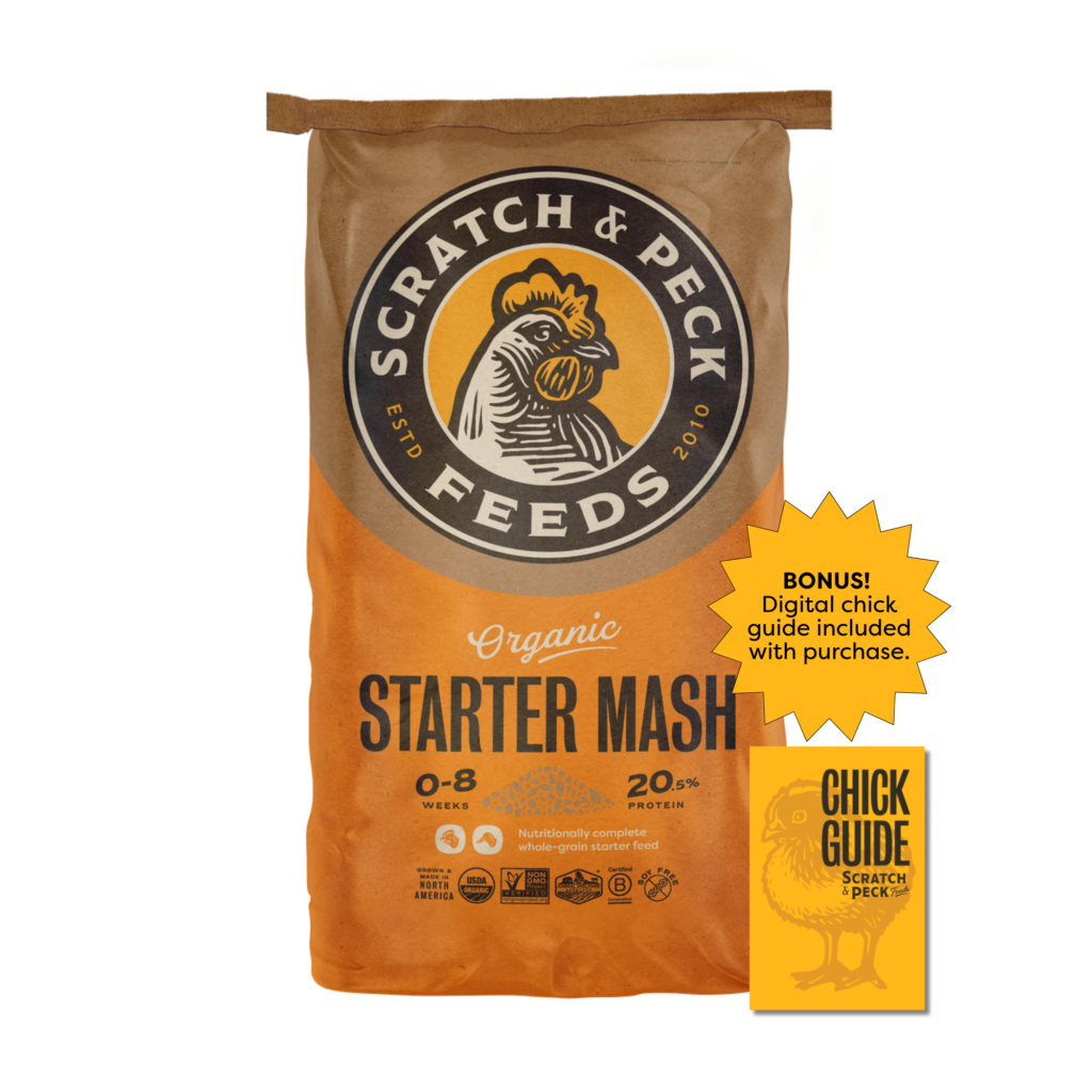 Scratch & Peck - Organic Starter Mash