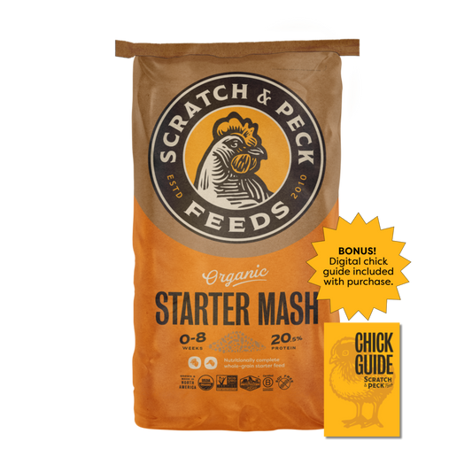 Scratch & Peck - Organic Starter Mash