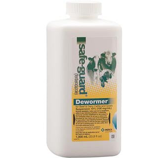Safe-Guard Livestock Dewormer Suspension Liter 10% - 1000 ml