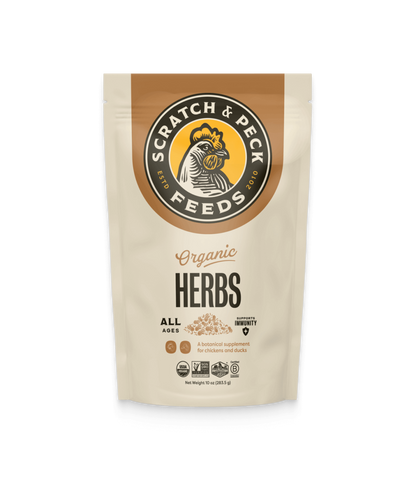 Scratch & Peck - Organic Herbs - 10oz