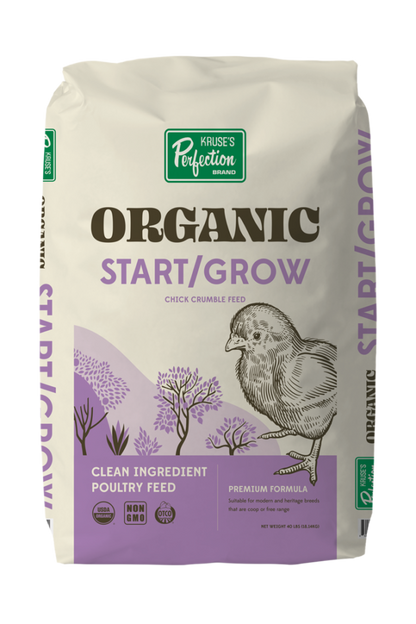 KPB Organic Poultry Start & Grow Crumble