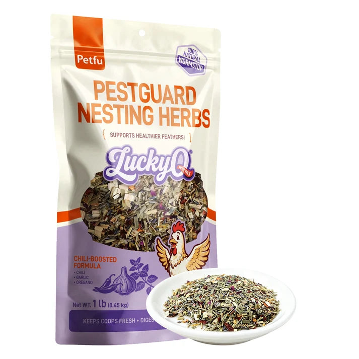 Petfu PestGuard Nesting Herbs for Chickens & Poultry 1 lb