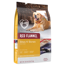 Red Flannel Bites N' Bones Dog Food