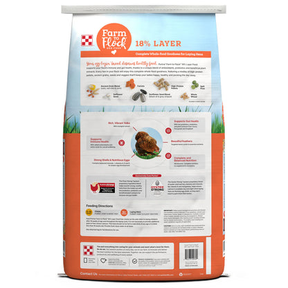 Purina® Farm to Flock™ Layer 18%