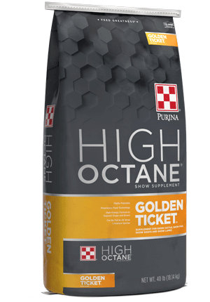 Purina High Octane Golden Ticket Livestock Supplement