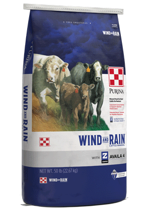 Purina® Wind and Rain® All Season Complete Availa® 4 Cattle Mineral