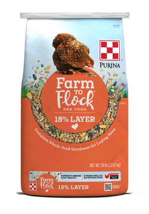 Purina® Farm to Flock™ Layer 18%