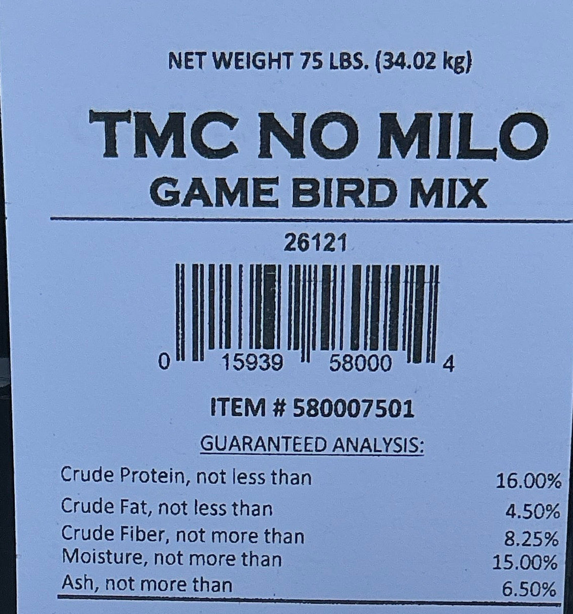 TMC No Milo