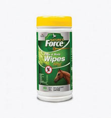 Nature's Force Face & Body Wipe 40 count