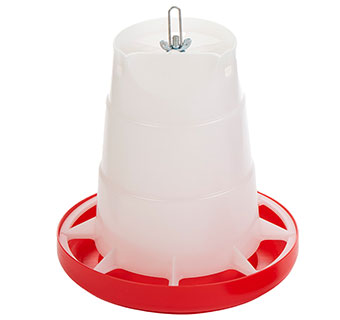 Deluxe Plastic Hanging Poultry Feeder