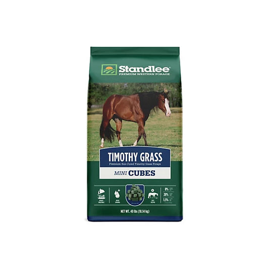 Standlee Timothy Grass Mini Forage Cubes, 40 lb.