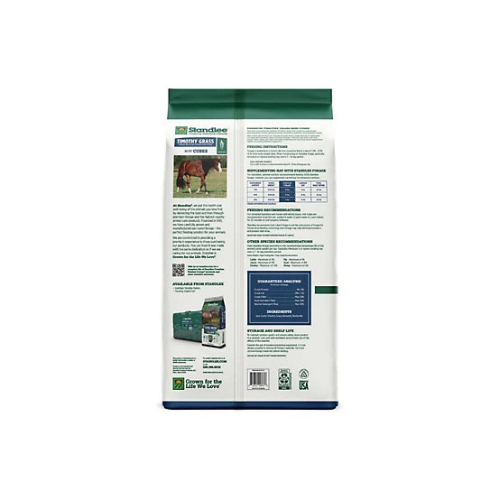 Standlee Timothy Grass Mini Forage Cubes, 40 lb.