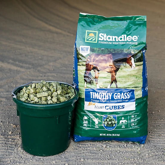 Standlee Timothy Grass Mini Forage Cubes, 40 lb.