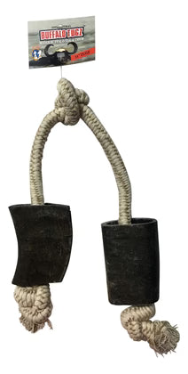 Buffalo Tugz Water Buffalo Horn Rope Toys