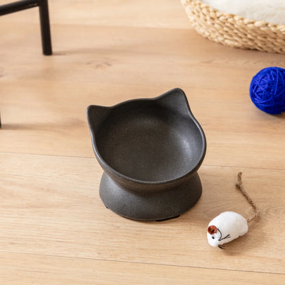 Archie Bamboo Tilt Cat Dish