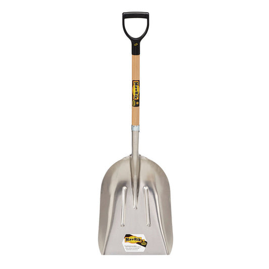 MavRik Heavy-Duty Aluminum Scoop - 30" Handle Poly D