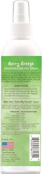 Tropiclean - Deodorizing Pet Spray