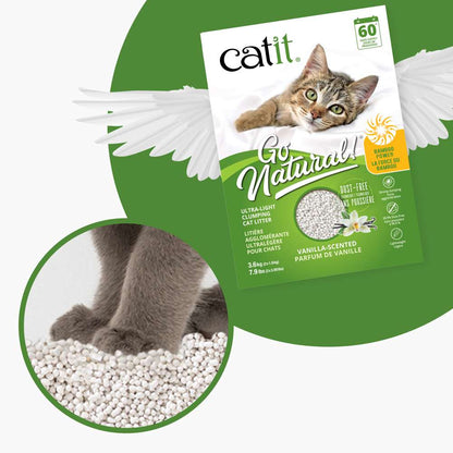 Catit Go Natural Bamboo Litter Vanilla