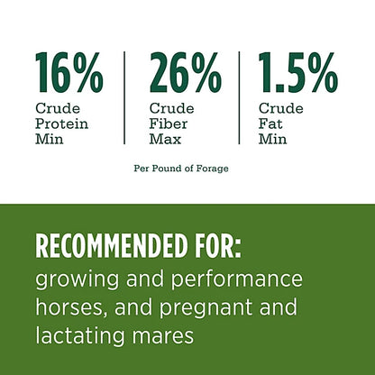 Premium Alfalfa Hay Pellet - Standlee Premium Western Forage  Horse Feed, 40 lb.