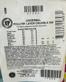 Universal Poultry Layer Crumbles
