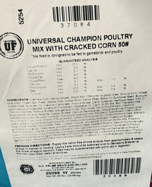Universal Champion Poultry Mix - 50lb