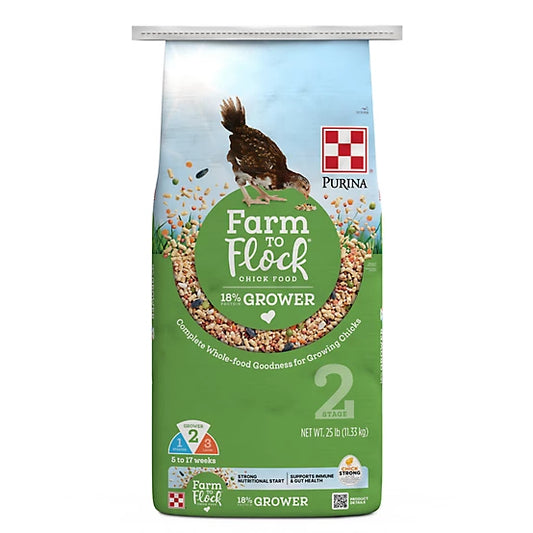 Purina® Farm to Flock™ Grower 18%