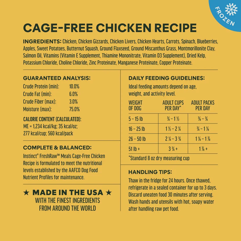 Instinct FreshRaw Meals