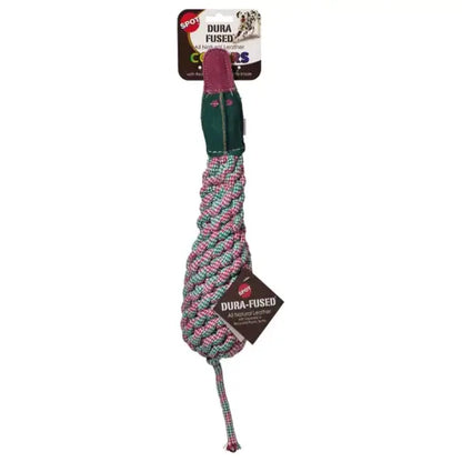 Dura-Fused Leather Bottle Dog Toys 16"