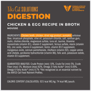 Tiki Cat® Solutions™ Mousse - Digestion