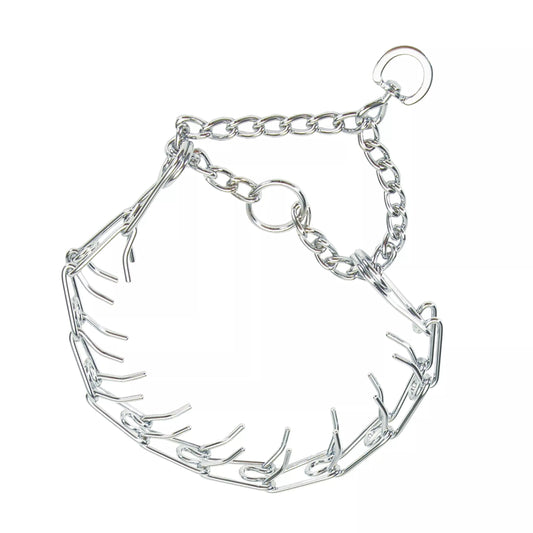 Titan Dog Prong Training Collar - Chrome
